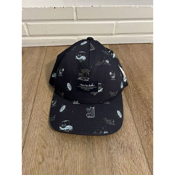 Travis Mathew Mens Blue Golf Hat Cap Strapback Sz Adjustable - Picture 1 of 3